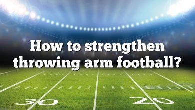 How to strengthen throwing arm football?