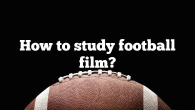 How to study football film?