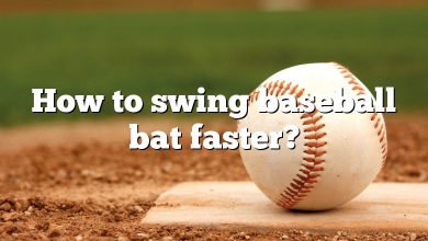 How to swing baseball bat faster?