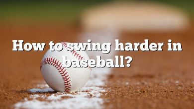 How to swing harder in baseball?