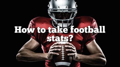 How to take football stats?