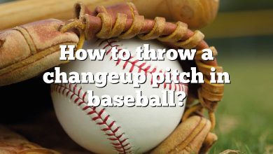 How to throw a changeup pitch in baseball?