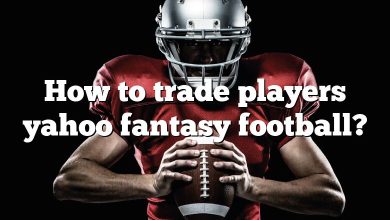 How to trade players yahoo fantasy football?