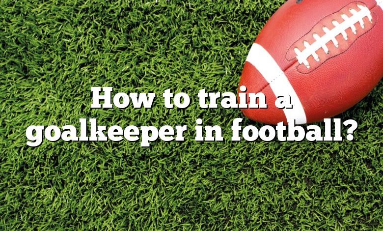 How to train a goalkeeper in football?