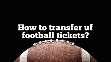 How to transfer uf football tickets?