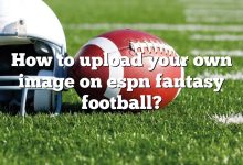 How to upload your own image on espn fantasy football?