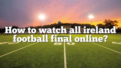 How to watch all ireland football final online?