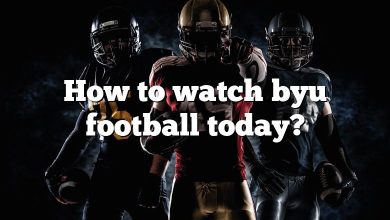 How to watch byu football today?