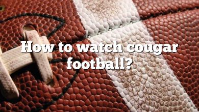 How to watch cougar football?