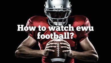 How to watch ewu football?