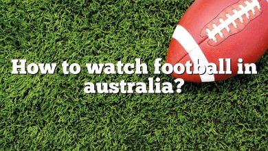 How to watch football in australia?