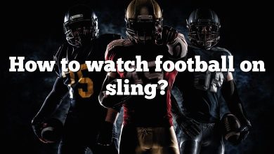 How to watch football on sling?