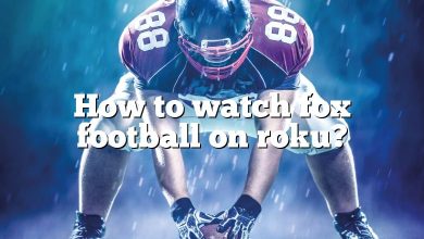 How to watch fox football on roku?