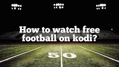 How to watch free football on kodi?