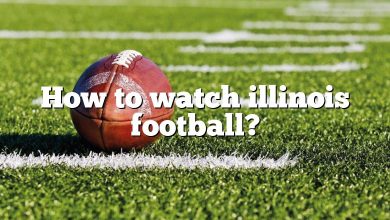 How to watch illinois football?