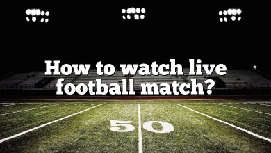 How to watch live football match?