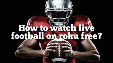 How to watch live football on roku free?