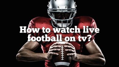 How to watch live football on tv?