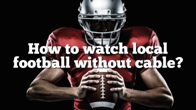 How to watch local football without cable?