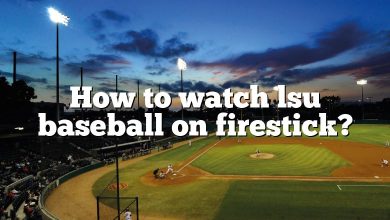 How to watch lsu baseball on firestick?