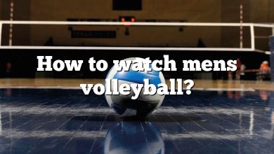 How to watch mens volleyball?