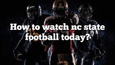 How to watch nc state football today?
