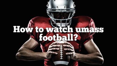 How to watch umass football?