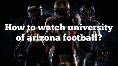 How to watch university of arizona football?