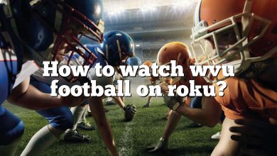 How to watch wvu football on roku?