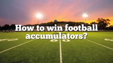 How to win football accumulators?