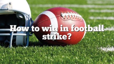 How to win in football strike?