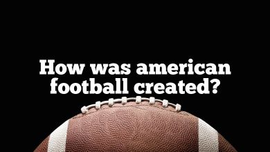 How was american football created?