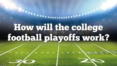 How will the college football playoffs work?