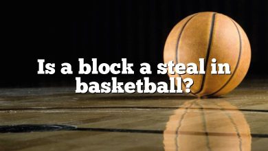 Is a block a steal in basketball?