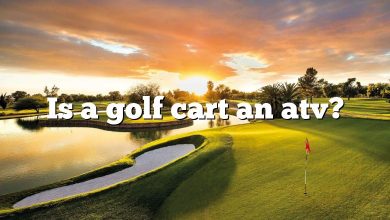 Is a golf cart an atv?