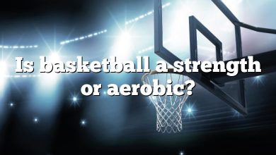 Is basketball a strength or aerobic?