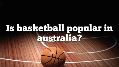 Is basketball popular in australia?