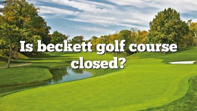 Is beckett golf course closed?