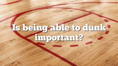 Is being able to dunk important?