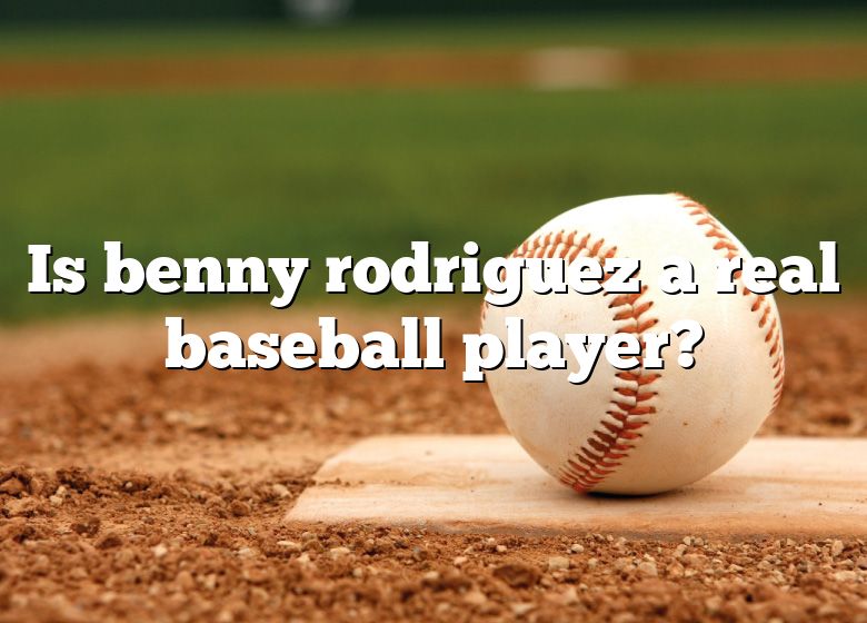 benny rodriguez baseball real life｜TikTok Search