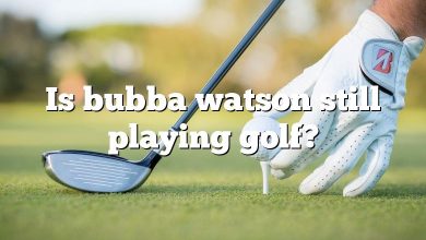 Is bubba watson still playing golf?