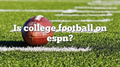 Is college football on espn?