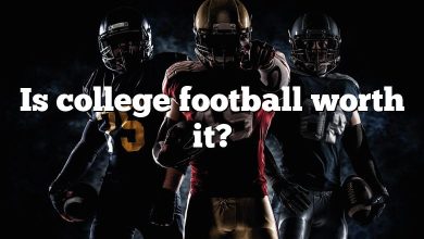 Is college football worth it?