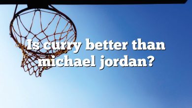 Is curry better than michael jordan?