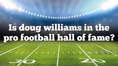 Is doug williams in the pro football hall of fame?