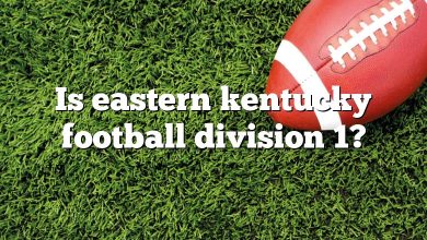 Is eastern kentucky football division 1?