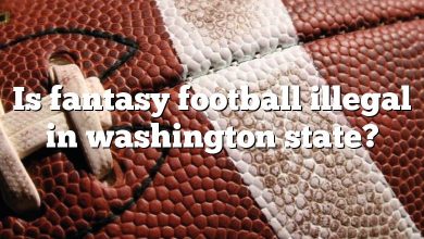 Is fantasy football illegal in washington state?