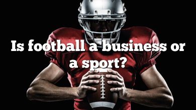 Is football a business or a sport?