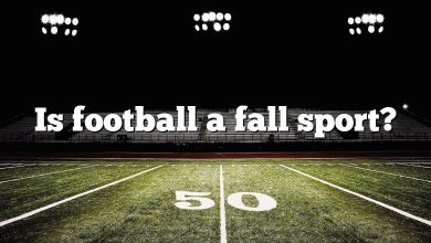 Is football a fall sport?