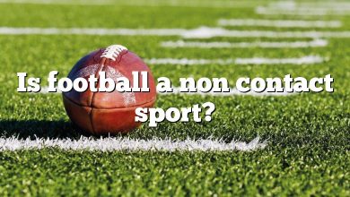 Is football a non contact sport?